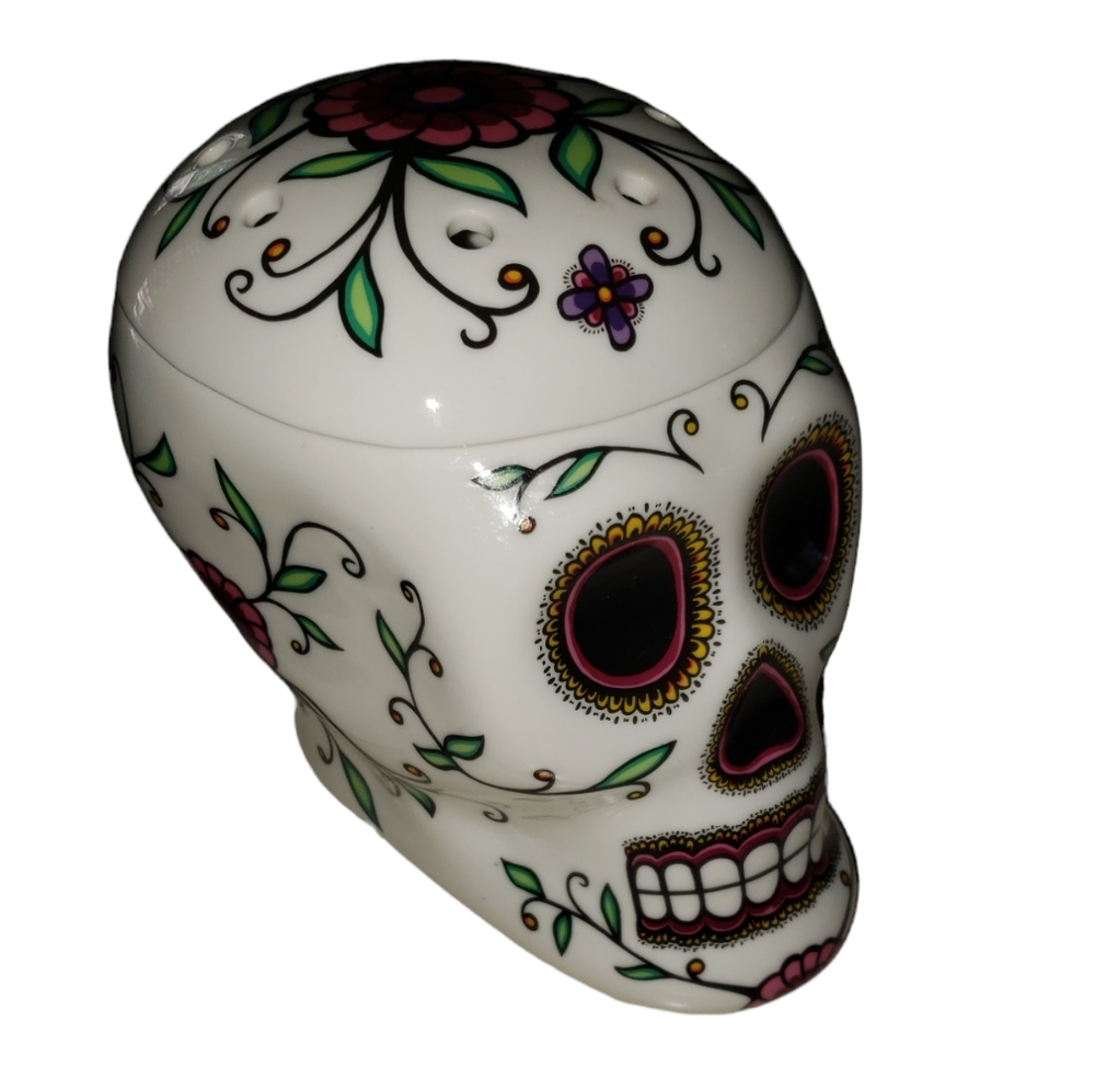 Scentsy Calavera Skull Wax Warmer Day of The Dead Día de Muertos Hallowe…